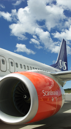 Billig fly med SAS