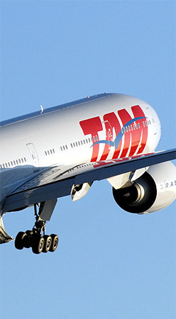 Billig fly med TAM Airlines